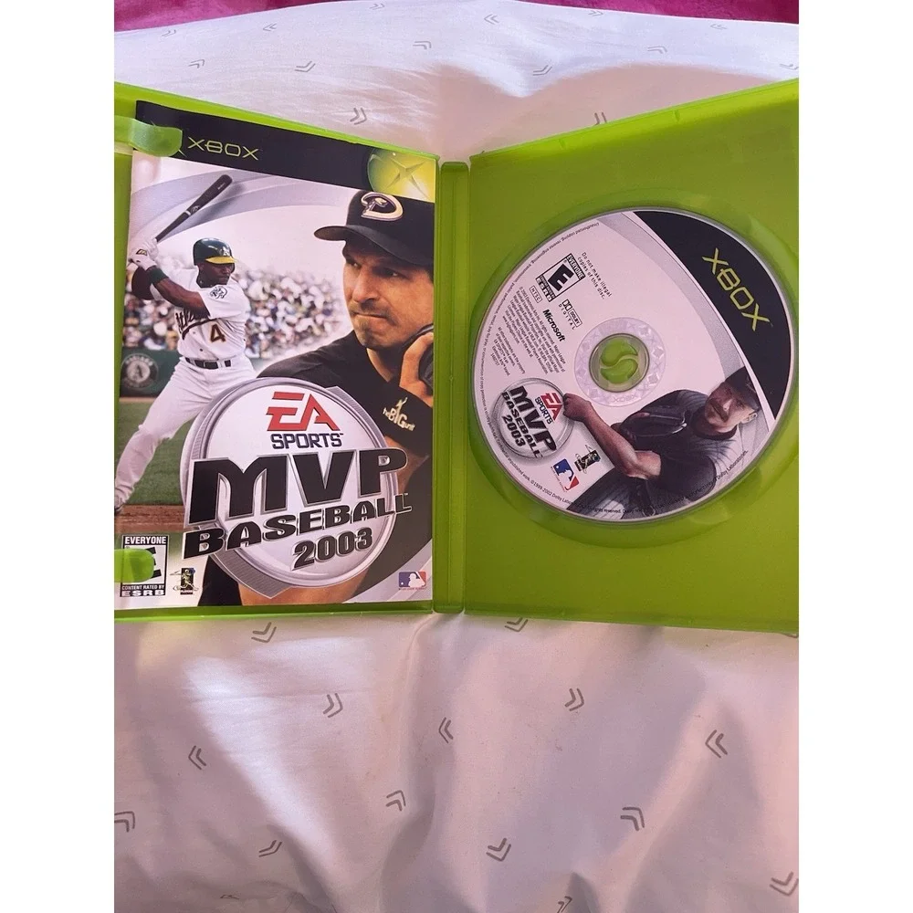 XBOX :  MVP BASEBALL‎ 2003 !!  Complete w/Manual
